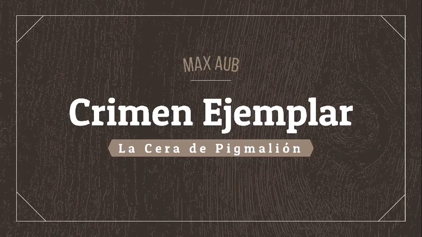 Crimen ejemplar de Max Aub |Narración ilustrada